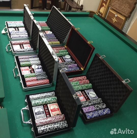 Покерный набор в ассортименте