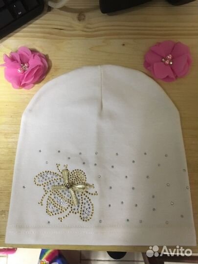Шапочки новые для девочек и мальчиков