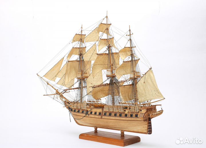 Модель корабля фрегат USS Constitution