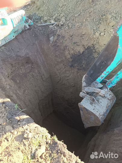 Копаем ямы под септик до 5 ти м