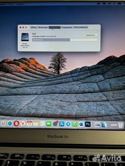 Macbook Air 13 Mid 2013 I7 8GB 128 SSD HD 5000