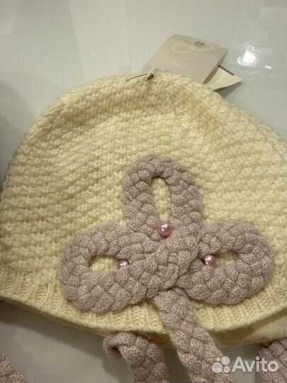 Шапочка для девочки 48-50