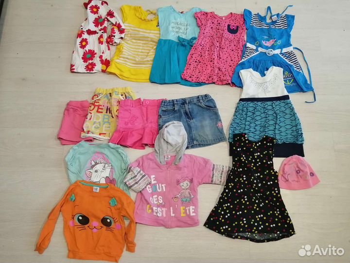 Вещи пакетом на девочку 92-98