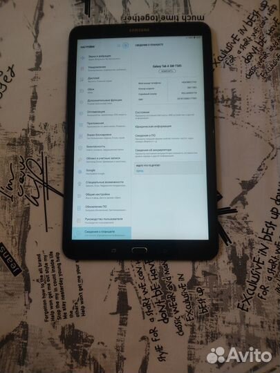 Планшет Samsung Galaxy Tab A SM - T585 (4G)