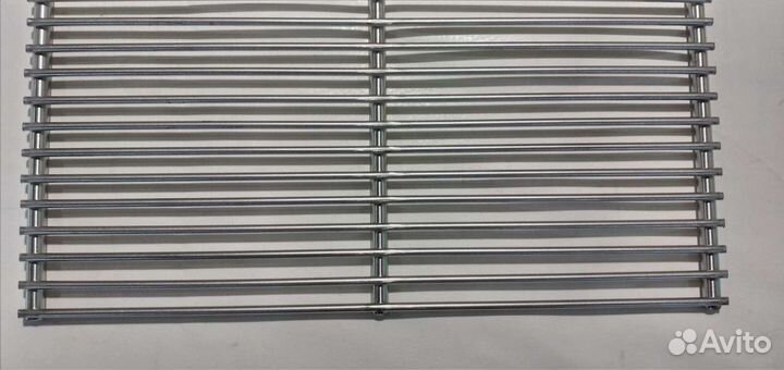 Решётка гриль нержавейка мясо кочерга