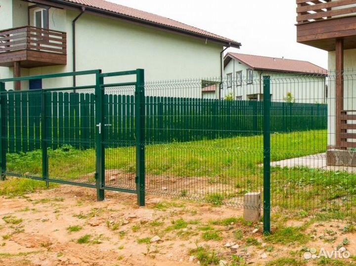 Забор из 3D сетки профессионально быстро