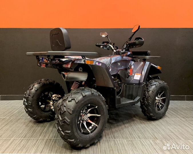 Квадроцикл Tao Motor ATV 200 Lux (Серый)