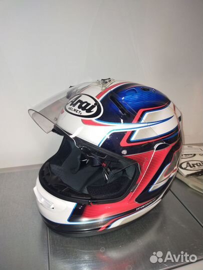 Мотошлем arai helmet RX-7 GP YF design размер XL