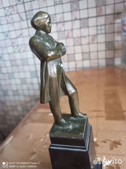 Скульптура памятник Чернышевского Н.Г Литьё СССР