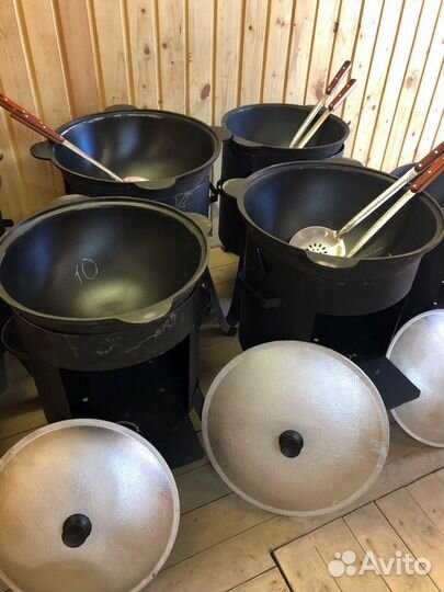 Казаны чугунные