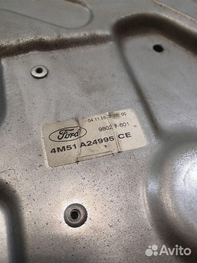 Стеклоподъемник механ. задний левый Форд Фокус 2