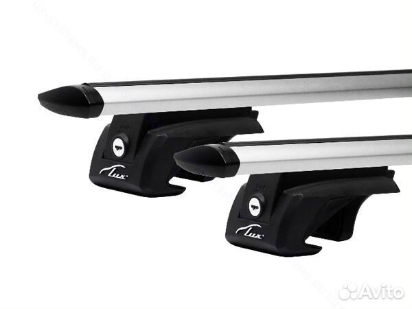 Багажник на крышу Элегант, высокий рейлинг LUX