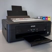 Мфу Epson L210 + набор чернил