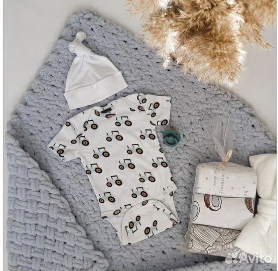 Плед детский плюшевый