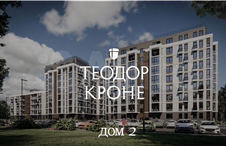 2-к. квартира, 72,9 м², 6/9 эт.