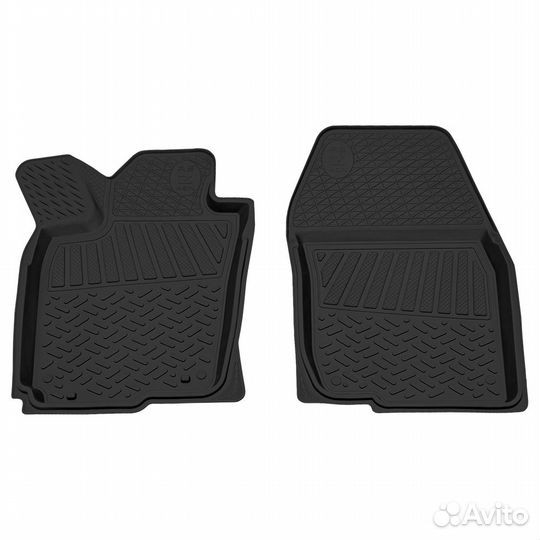 Коврики салона резиновые Тойота Рав4 передние