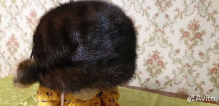 Шапка норковая женская