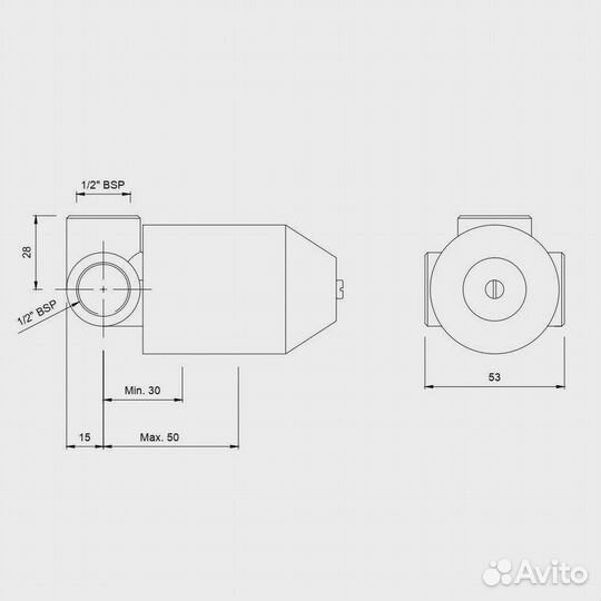 Внутренняя часть смесителя Jaquar ALD-CHR-227