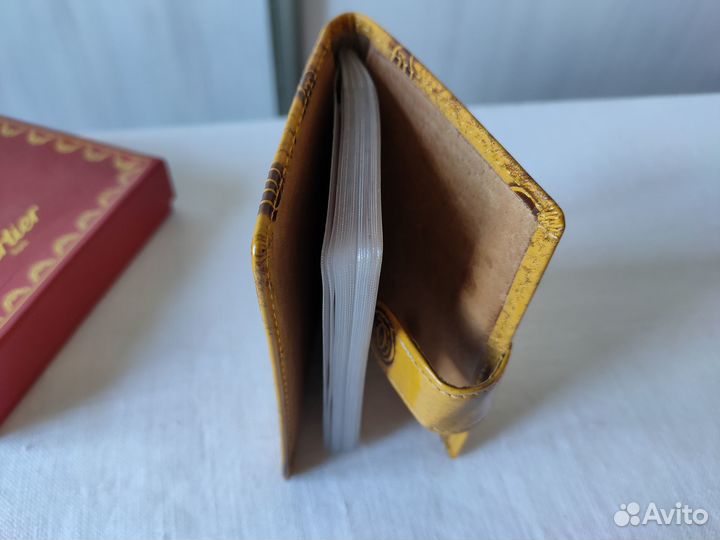 Кaртхoлдep из натур. кожи Cartier