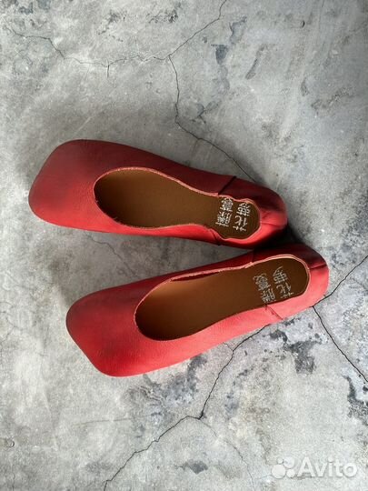 Балетки босоногие