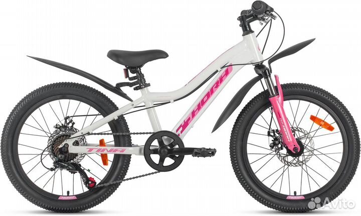 Велосипед horh tina TAD 20 (2023) White-Rose Red R