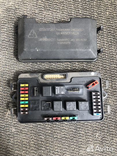 Монтажный блок предохранителей ваз2114