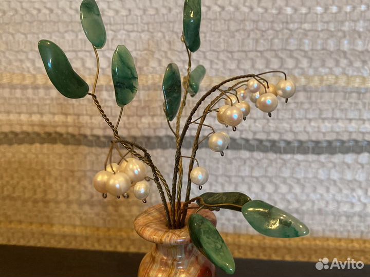 Букет из натуральных камней