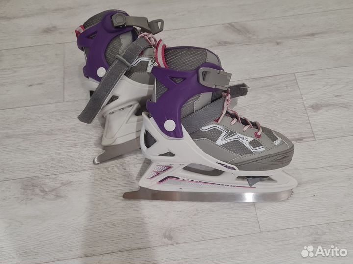 Фигурные коньки детские раздвижные