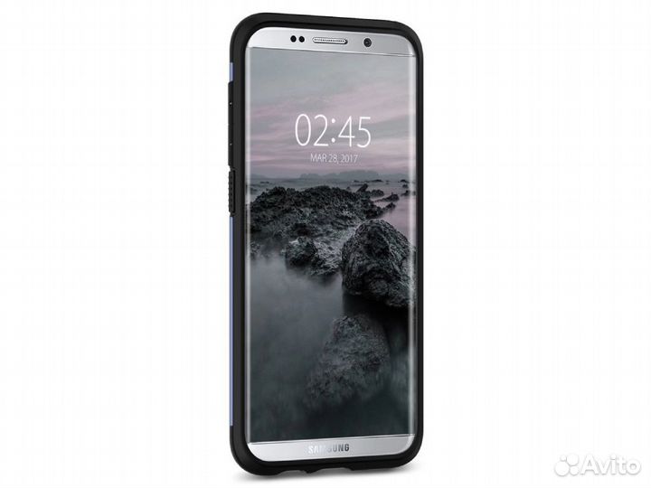 Чехол Spigen Samsung Galaxy S8 Plus. Blue Coral