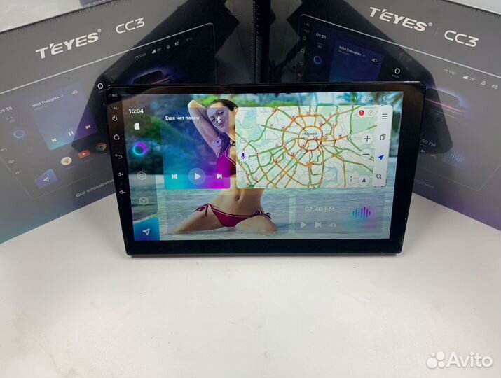 Магнитола на андройде Teyes 6/128