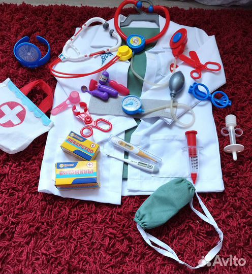 Игровой набор доктор (Состояние отличное)