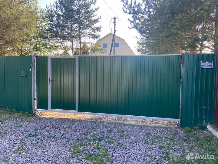 Откатные ворота 4200х2000мм g-4407