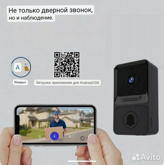 Дверной беспроводной звонок