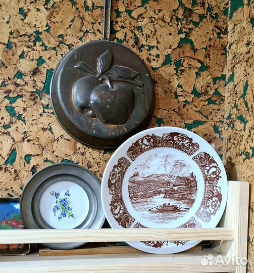 Тарелка 23см декор Богемия ЧССР 70-80е