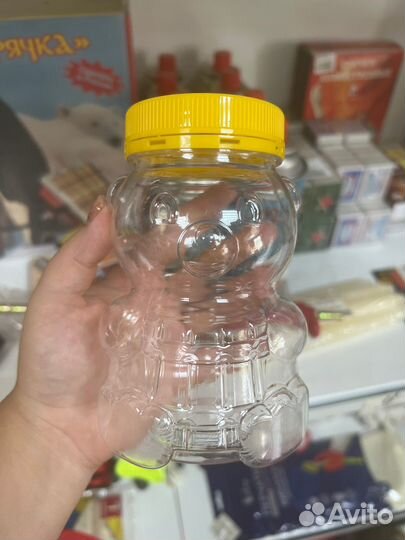 Пластиковые банки для меда