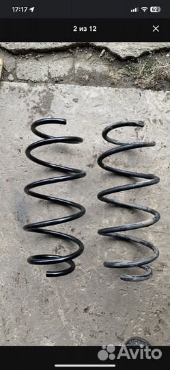 Передние пружины BMW e66 v12