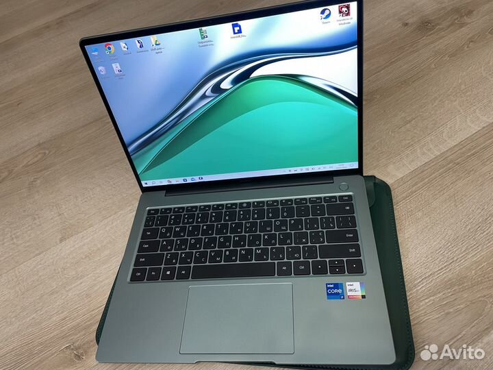 Нyоутбук huawei MateBook 14s Spruce Green