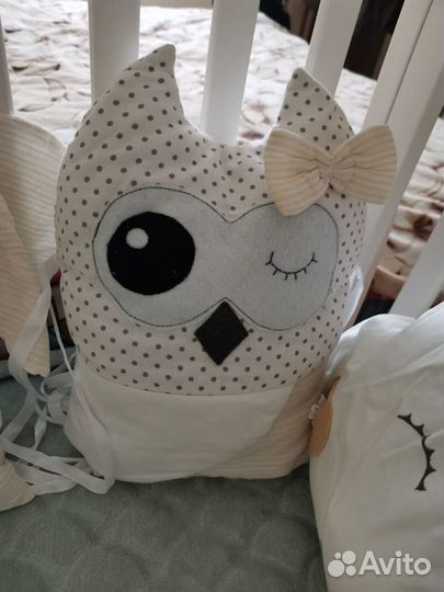 Бортики защитные для кроватки