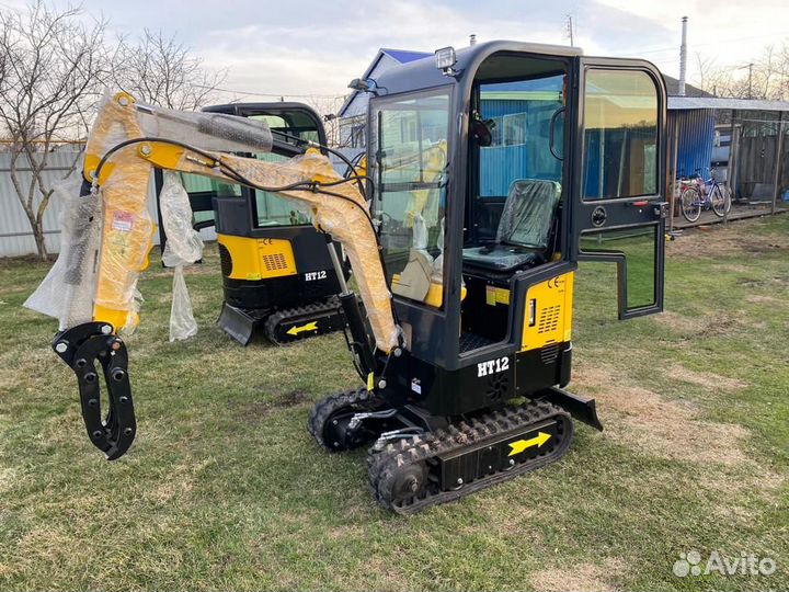 Мини-экскаватор Hightop HT10, 2022