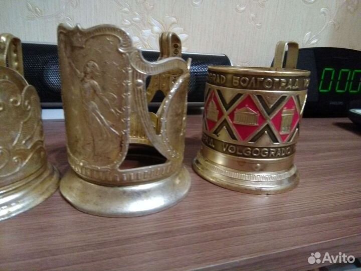 Подстаканники СССР. 3шт