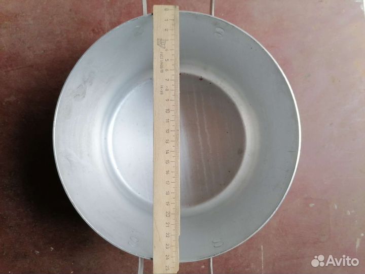 Кастрюля алюминиевая СССР новая 8,6,4.5л