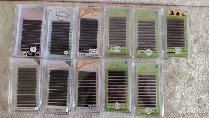 Продам готовые пучки для наращивания ресниц