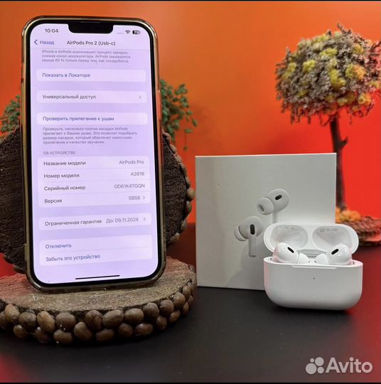 Airpods pro 2 type c лучшая версия
