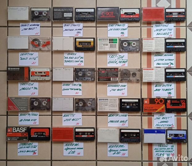 Аудио Кассеты с записями