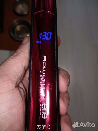 Выпрямитель для волос rowenta liss&curl