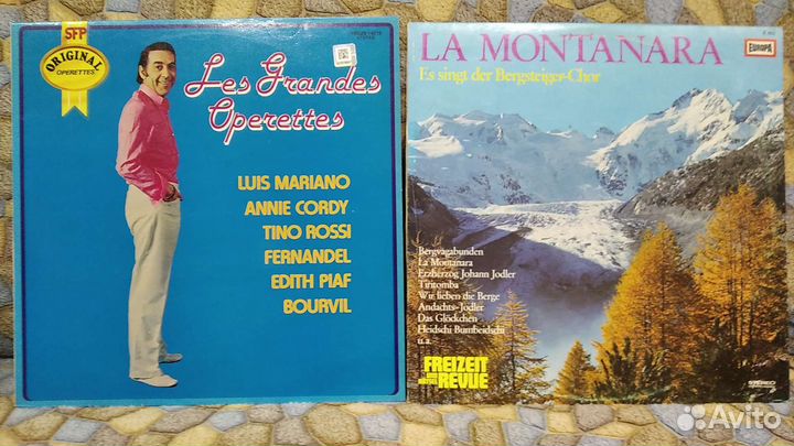 Сборники хитов зарубежной эстрады на виниле