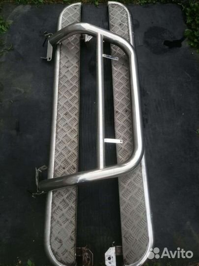 Подножки пороги кенгурятник