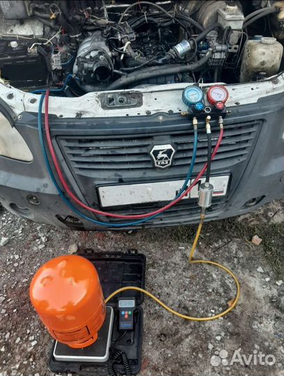 Заправка Автокондиционера,Рефрижератора фреоном