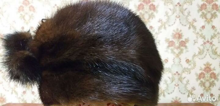 Шапка норковая женская