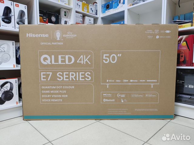 Hisense 50E7KQ Qled UHD 4K / Телевизор 50 дюймов купить в Екатеринбурге ...